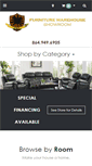 Mobile Screenshot of furniturewarehouseshowroom.com